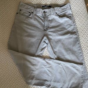 Mens Banana Republic lightweight gray jeans